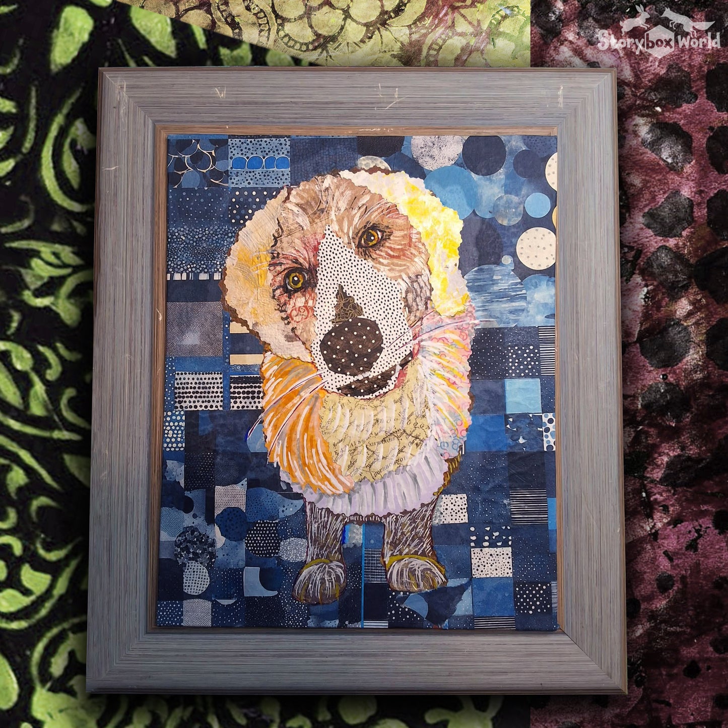 Pet Portrait Collage Class