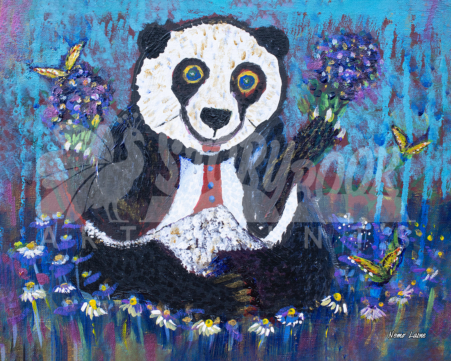 Buttons the Panda