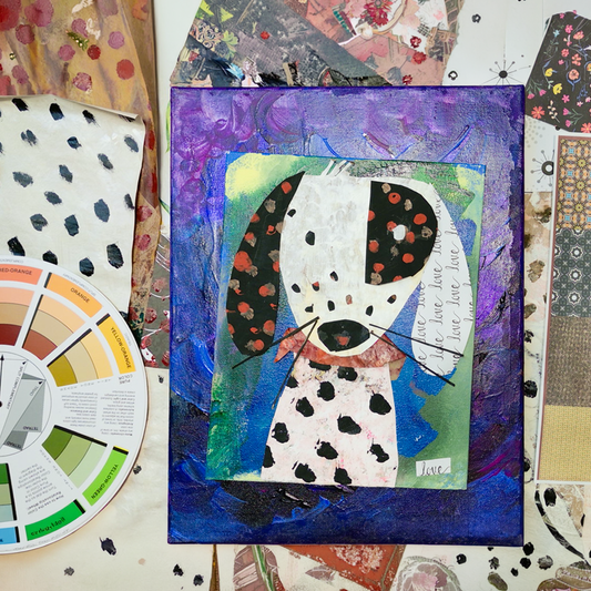 Pet Portrait Collage Party Junior